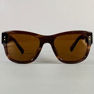 DOLCE & GABBANA Brown Tortoiseshell Acetate Sunglasses